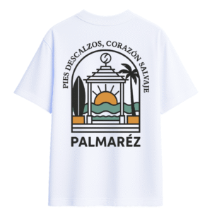 Camiseta Oversize "Pies descalzos, corazón salvaje"