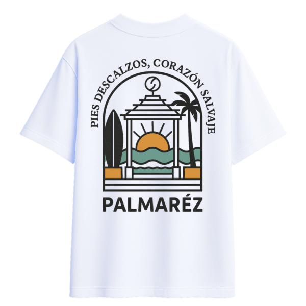 Camiseta Oversize "Pies descalzos, corazón salvaje"