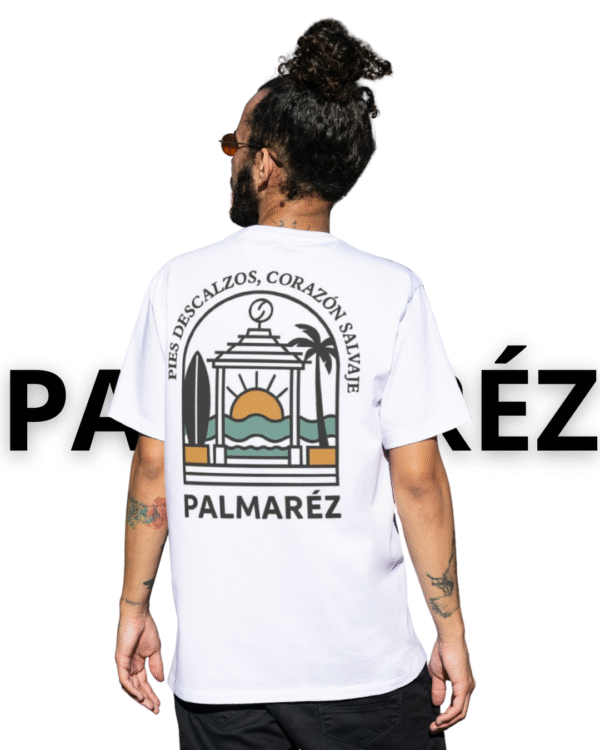 Camiseta Oversize "Pies descalzos, corazón salvaje" - Imagen 3