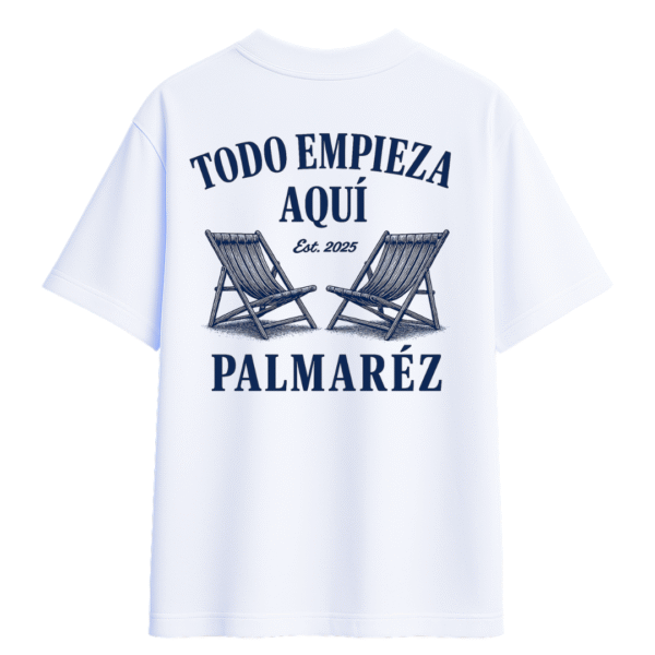 Camiseta Oversize "Todo empieza aquí"