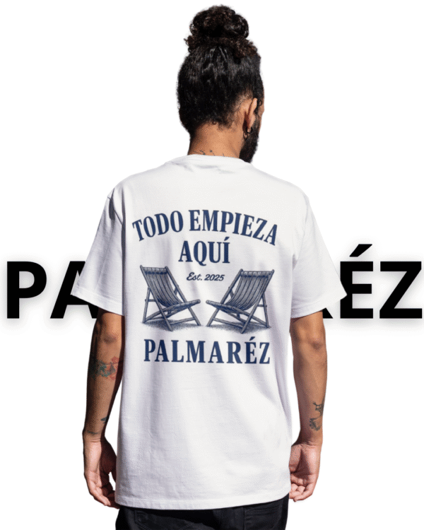 Camiseta Oversize "Todo empieza aquí" - Imagen 3