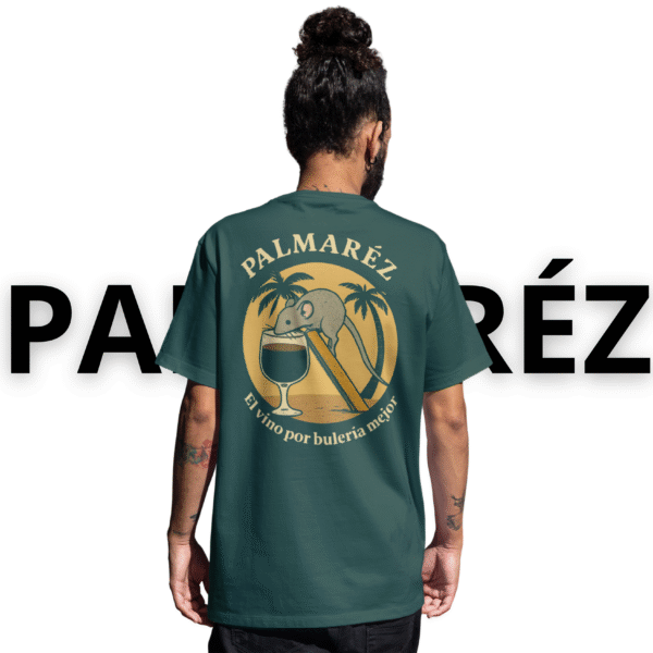 Camiseta Oversize "El vino por buleria mejor" - Imagen 4