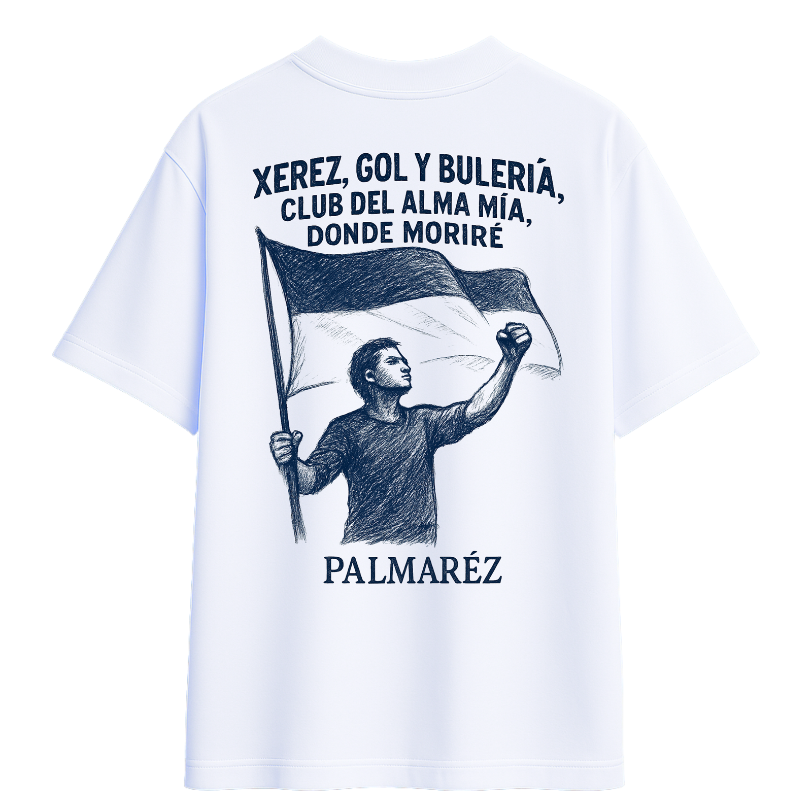 Camiseta oversize Xerez CD "Gol y Buleria"